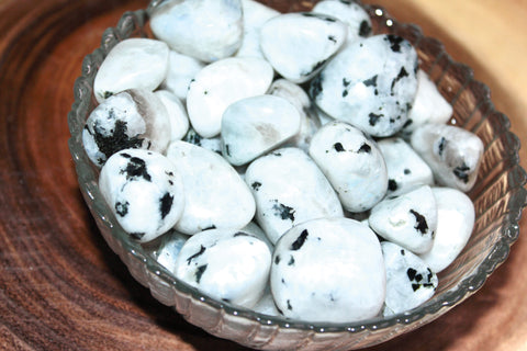 Rainbow Moonstone Tumbled
